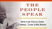 Audio Book Review: The People Speak: American Voices, Some Famous, Some Little Known by Howard Zinn (Author), James Earl Jones (Narrator), Harris Yulin (Narrator), Kurt Vonnegut (Narrator)