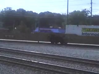 Norfolk Southern intermodal train eastboung through Austell Ga.