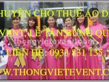 CHO THUE AO DAI TO CHUC SU KIEN,DAM CUOI LIEN HE 0906893068