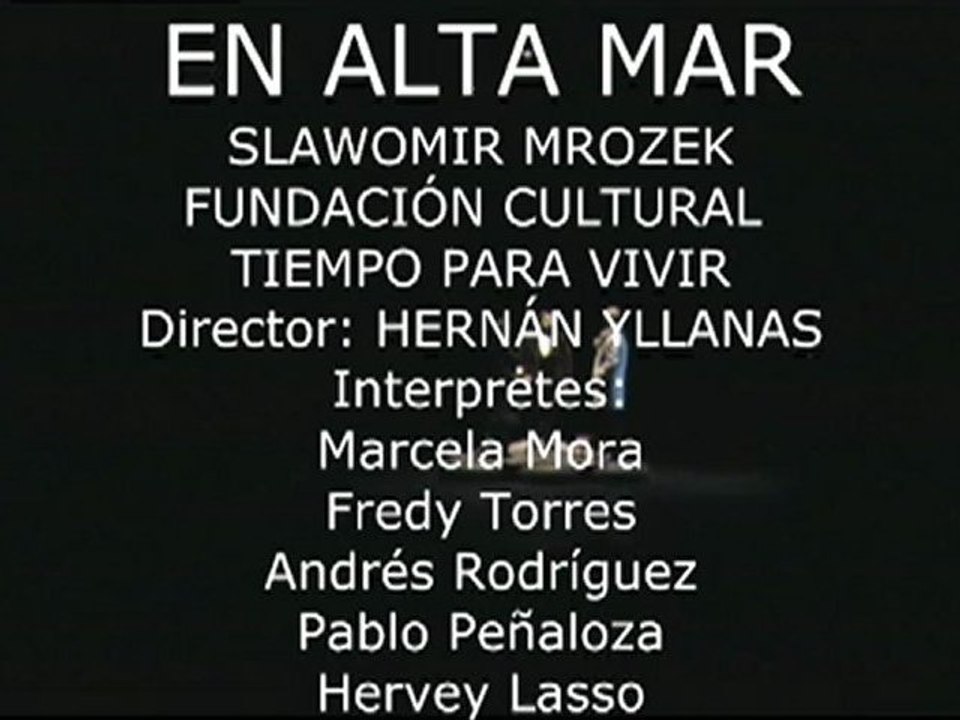 en alta mar