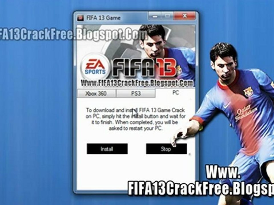 Get Free FIFA Soccer 13 Crack - Xbox 360 / PS3 / PC