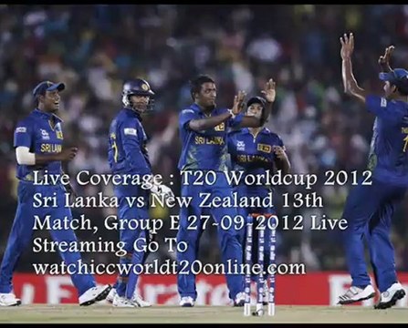 Watch T20 Match Sri Lanka vs New Zealand Thu Sep 27th Online