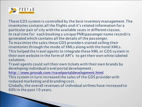 Galileo reservation system, Global Distribution System, Global Distribution System Integration