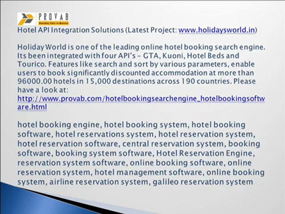 Hotel Booking Software, Hotel Booking Engine, Hotel Booking System