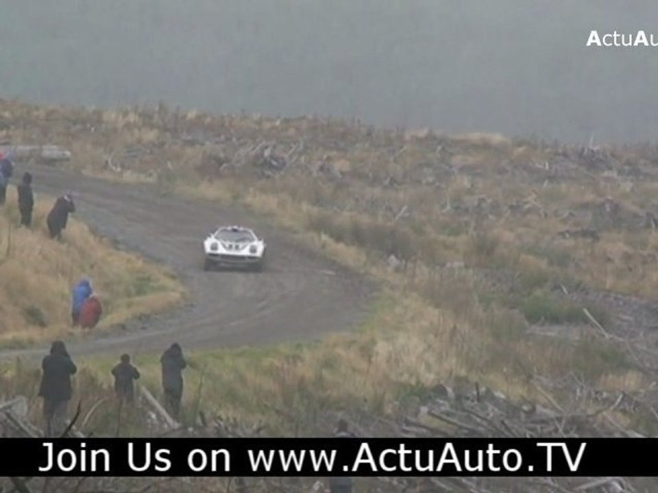 La Lancia Stratos en action et dans toute sa splendeur