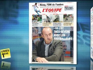 Revue de presse Unes 1ère - 26 septembre 2012