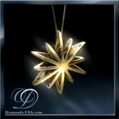 Bid Diamonds Star Necklace