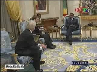 Les représentants de la société Noble Energy reçus par le Chef de l’Etat