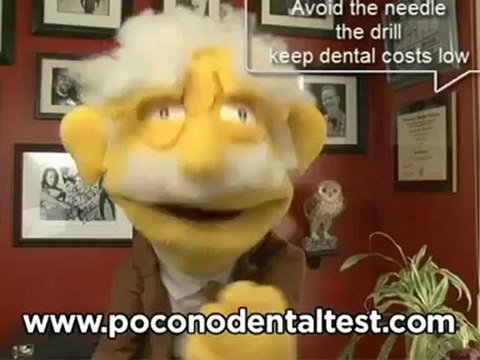Dentist at poconoDentalTest.com saves on dental treatment at the dentist