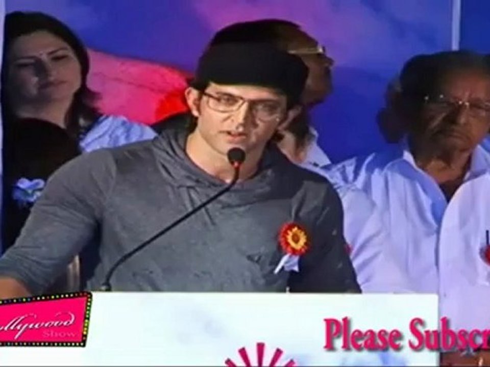 Hrithik's Speech On World Peace