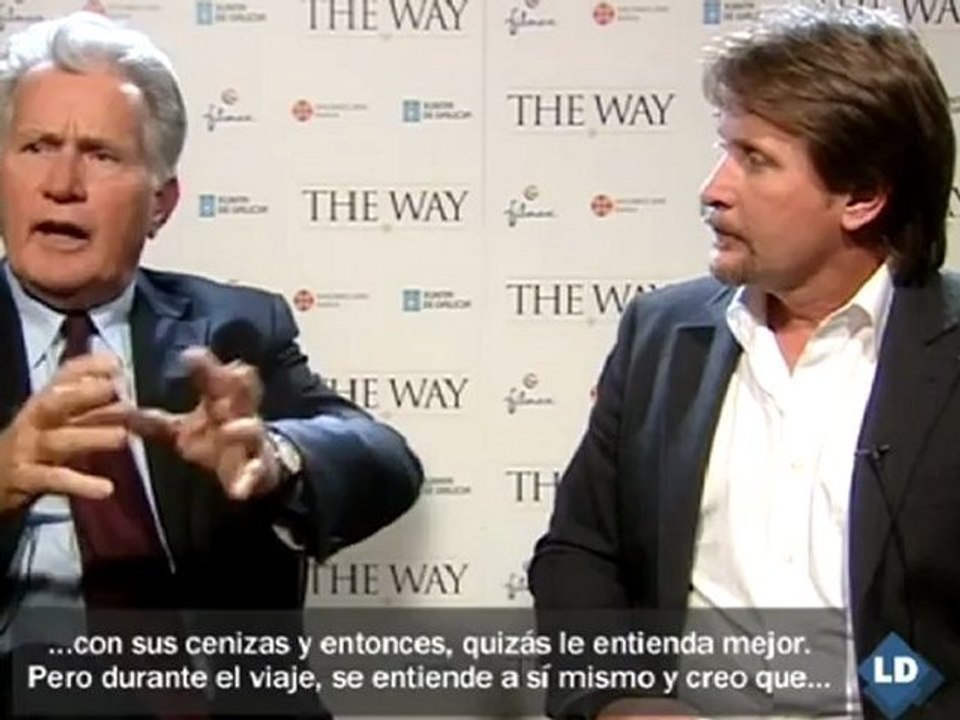 Entrevista a Martin Sheen y Emilio Estevez sobre "The Way"