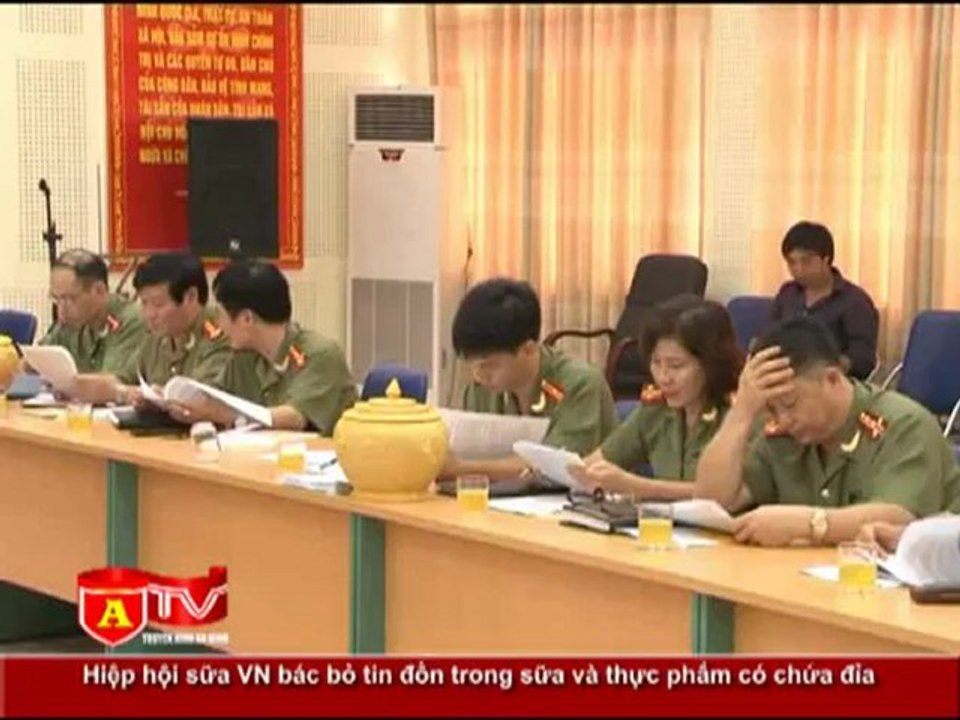 ANTÐ - Tăng cường thanh kiểm tra, ngăn chặn tiêu cực trong lực lượng CAND