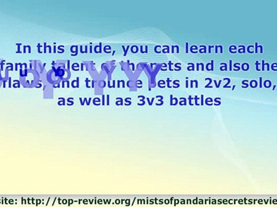 Mists of Pandaria Secrets Review  Is Mists of Pandaria Secrets Scam?