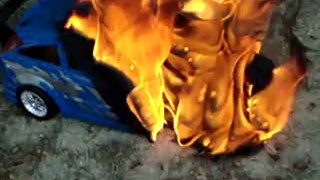 Burning a Ford Focus Remote Controlled Car