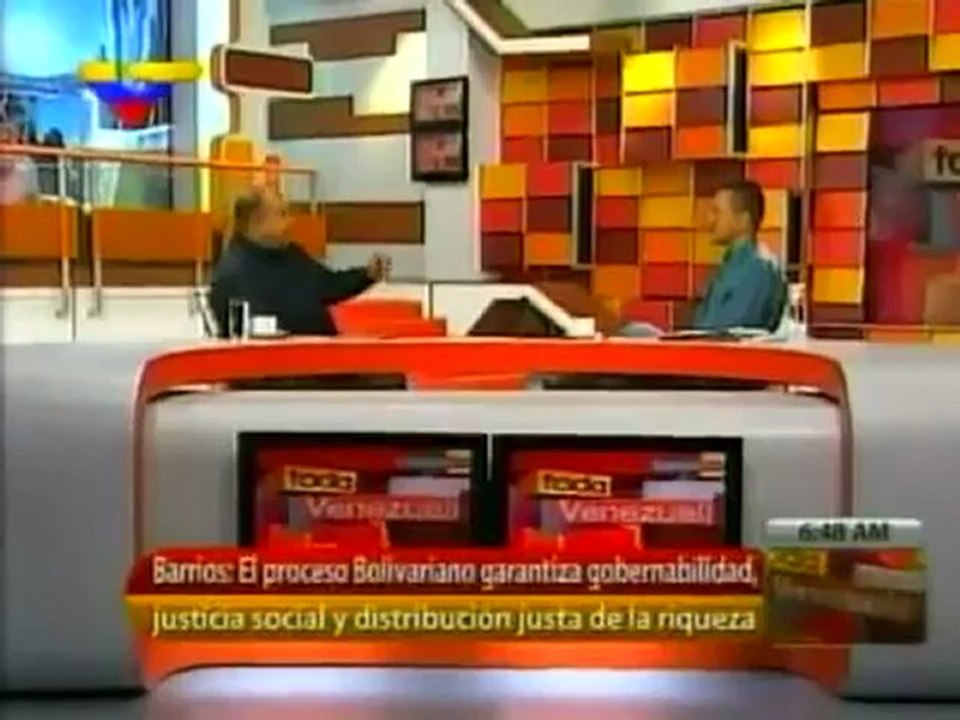 (Vídeo) Toda Venezuela del día miércoles 26.09.2012 Dr. Jaime Barrios