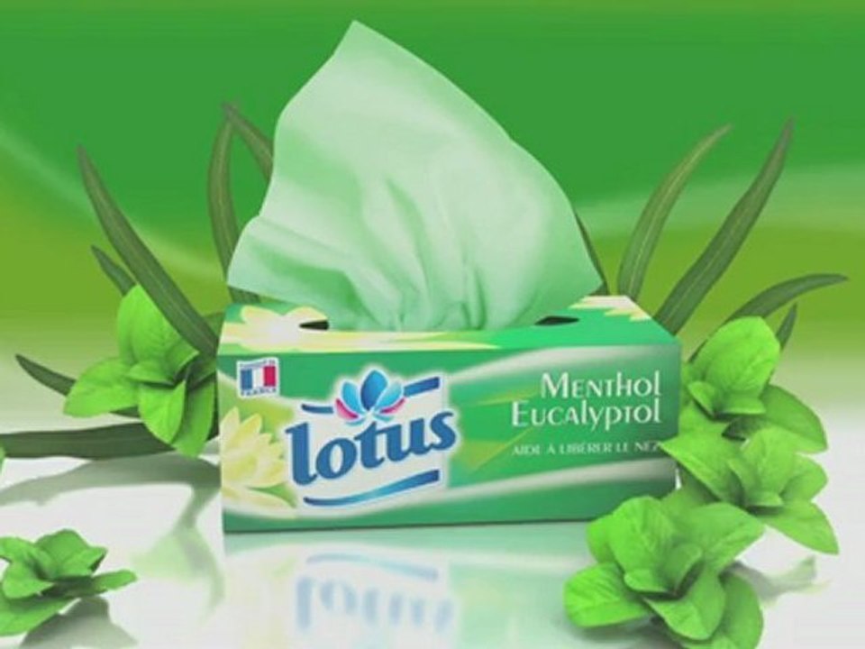 Les mouchoirs Lotus® - Hiver 2012