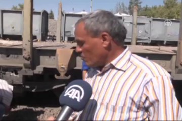 Mermi parçaları, vagona isabet etti