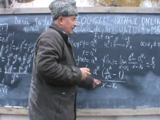 Cursul 24 - Lectia.17 - Notiunile de Limita, Derivata (cl.11-12.)