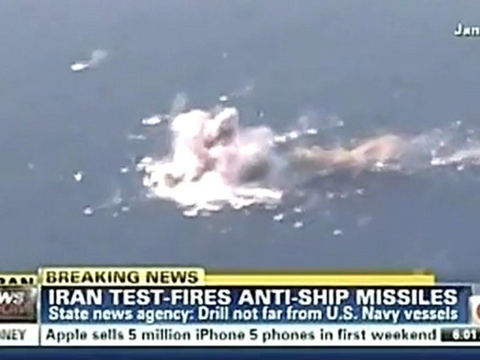 Iran Test Fires Anti-Ship Missiles Near U-S- War Games In Persian Gulf
