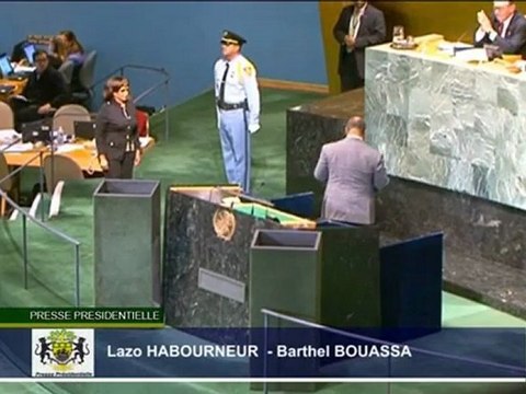 Discours du Président à l'Assemblée Générale des Nations Unies