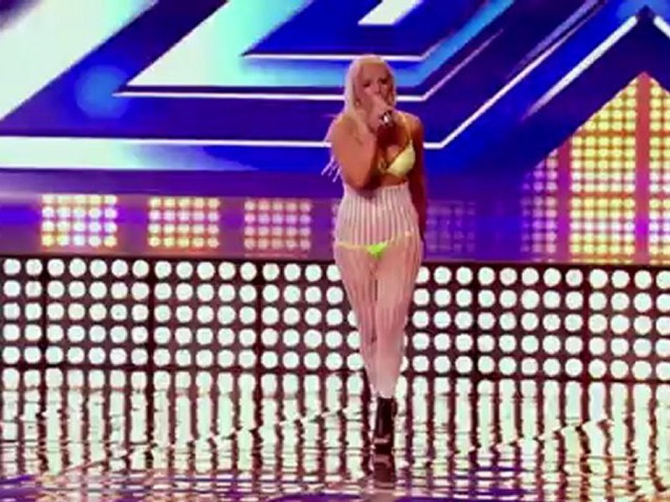 Ela quase viola o juri do the x factor - que cena meu.pt