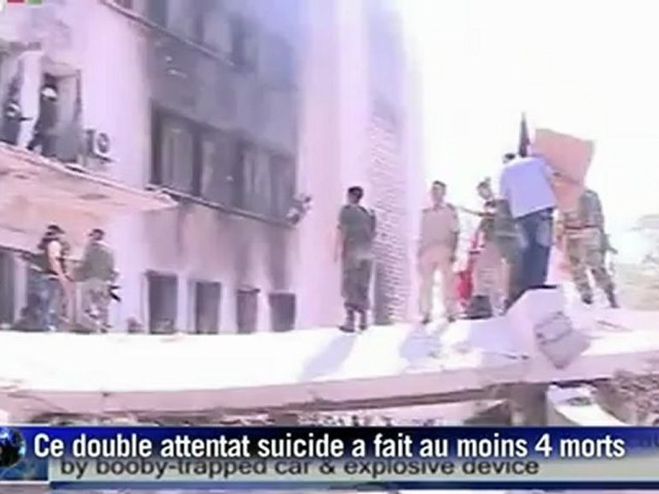 Syrie: double attentat contre le siège de l'état-major à Damas