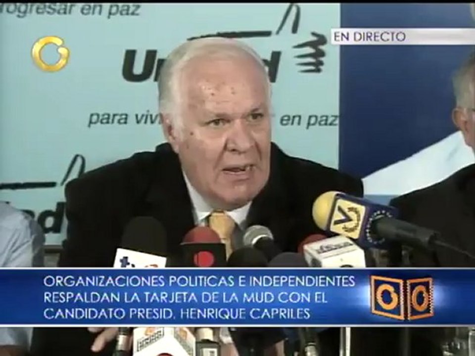 "Capriles tendrá como prioridad a Venezuela”
