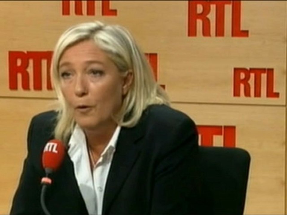 Marine Le Pen invitée de Marc-Olivier Fogiel sur RTL