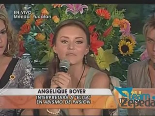 Claquetazo Oficial de Abismo de pasión en vivo desde Mérida __HOY