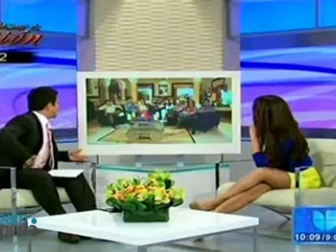 David Zepeda @davidzepeda1 y elenco de ADP en enlace Despierta América