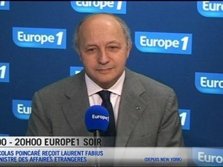 Fabius : la France "pas en première ligne"