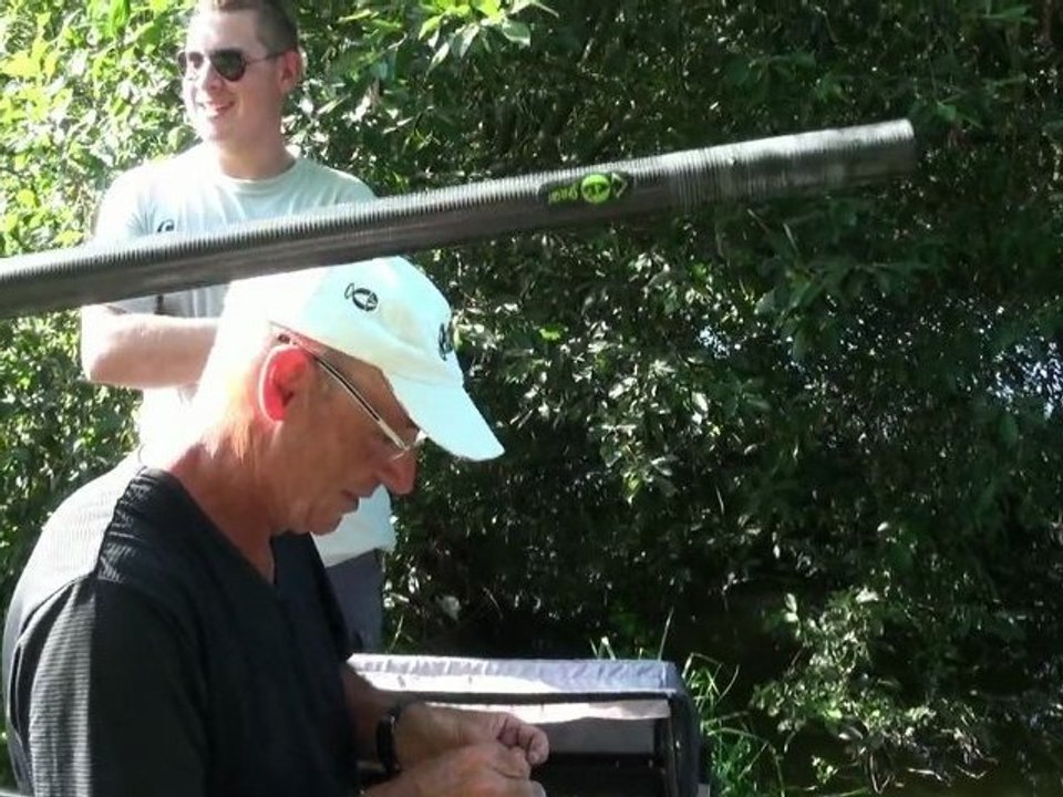 Partie de Pêche avec Stéphane Linder à Abbeville 2012