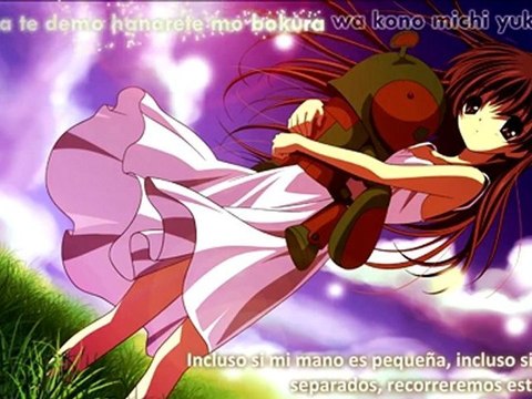 Clannad OST - Chiisana Tenohira - Riya - Lyrics & Sub Español