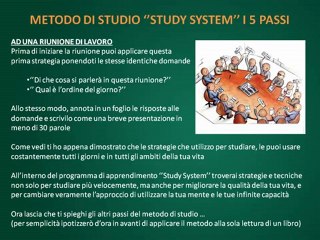 Metodo Di Studio