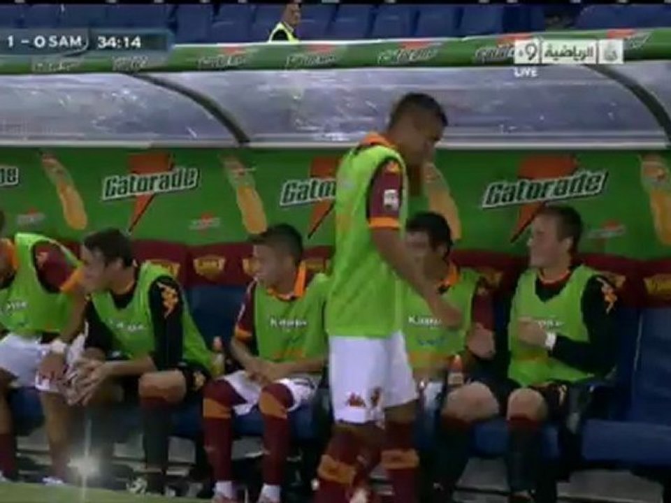 AS ROMA - Sampdoria (1-0 TOTTI)