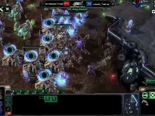 2012 GSL S4 CodeS RO16 SKtelecom_Rain[P] VS Liquid_TaeJa[T] Set2