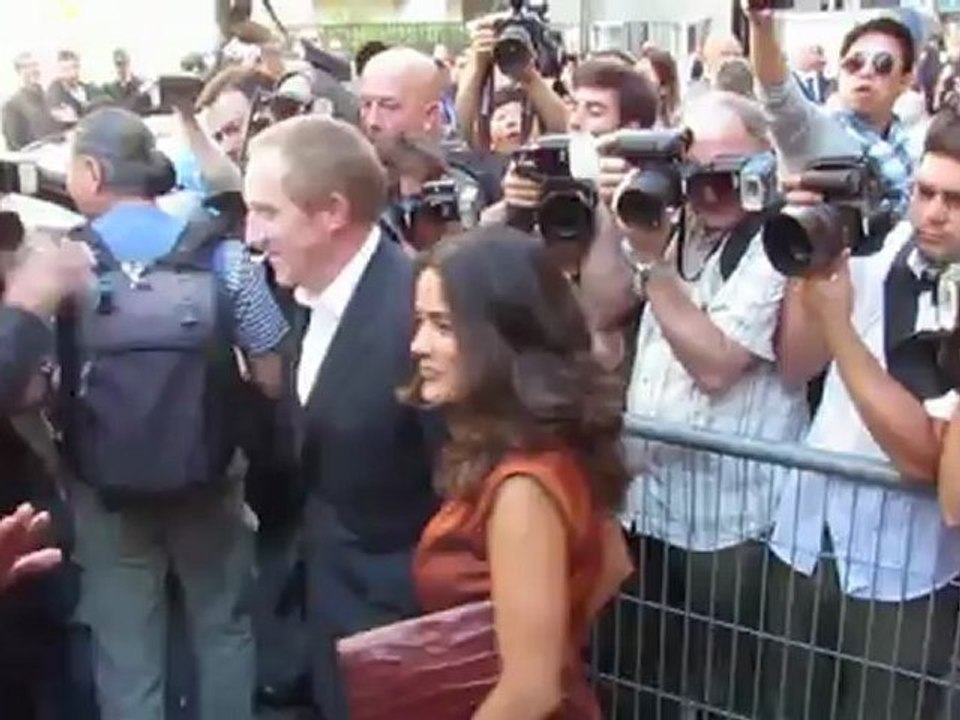 Salma Hayek Reveals Her Sexting Habit With Her Hubby