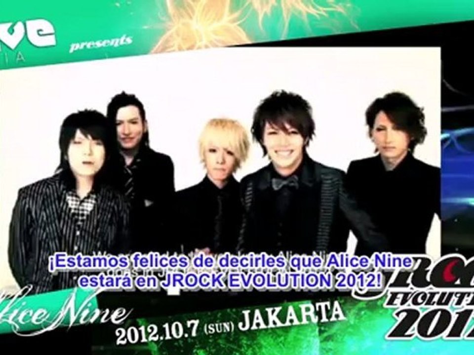 [Sub-Esp] JROCK EVOLUTION 2012 in Jakarta - AIX Message [2012-09-26]