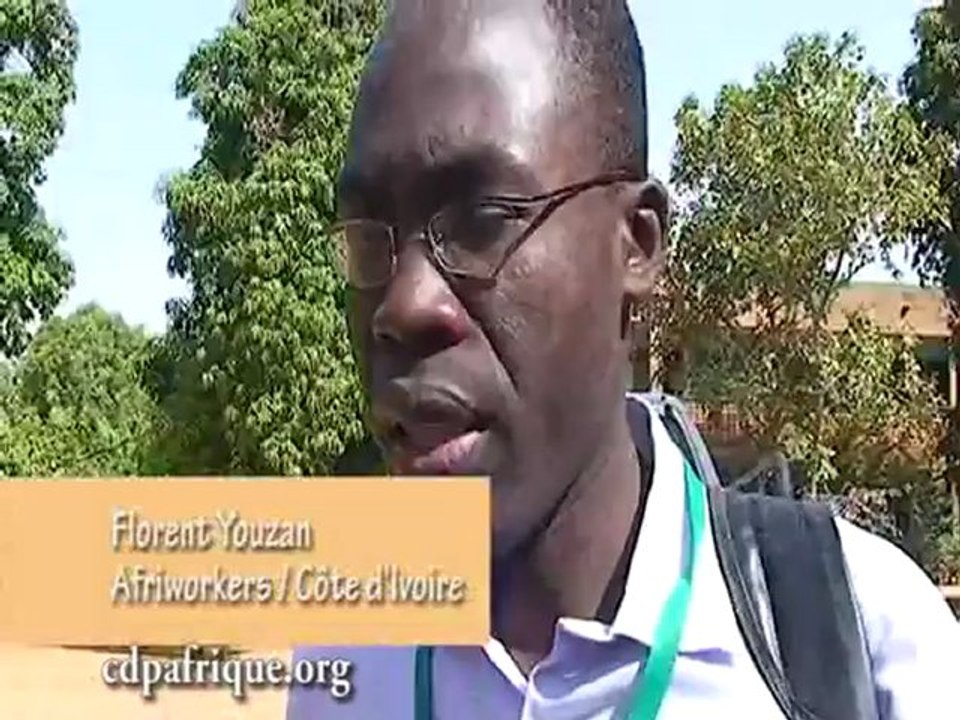 Témoignage Florent YOUZAN lors du carrefour des Possibles Afrique - Décembre 2011