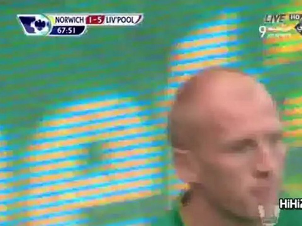 هدف ليفربول الخامس على نورويتش سيتي - جيرارد
