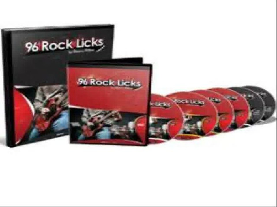 96 Rock Licks: Guitar Lessons