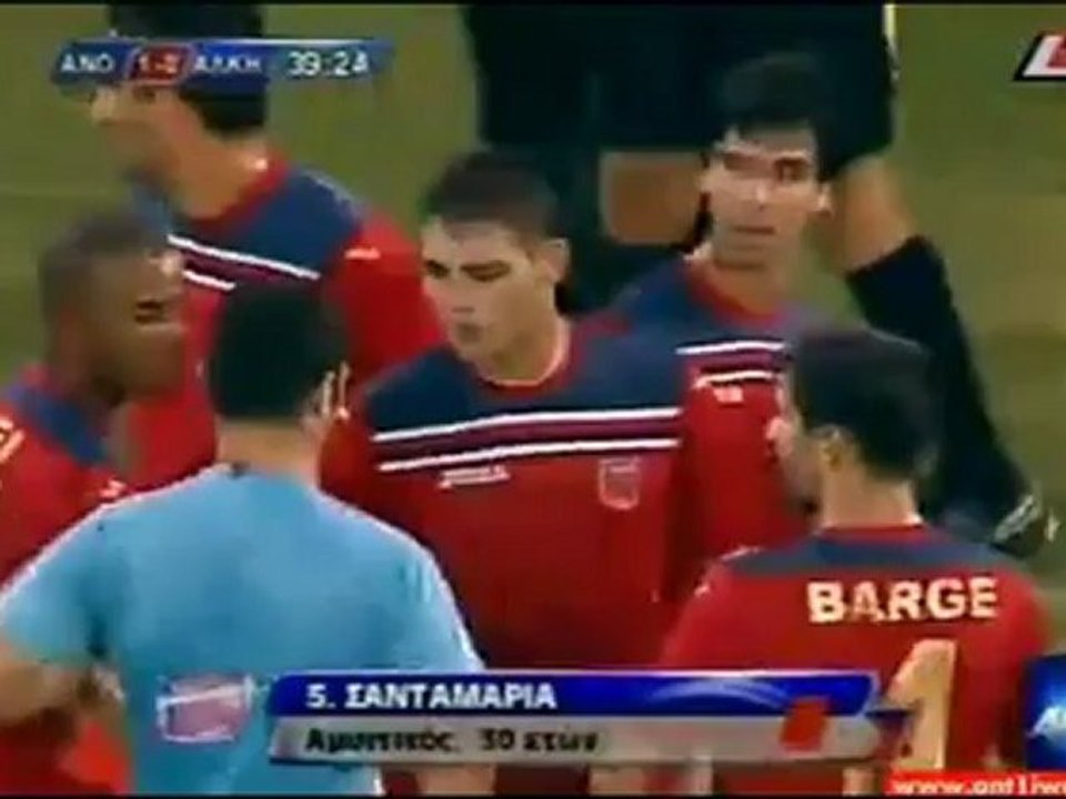 Ανόρθωση-Αλκή 3-0 Γκολ και Φάσεις 29-09-2012