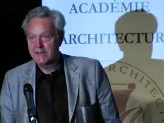 Remise des prix et récompenses de l'académie d'architecture