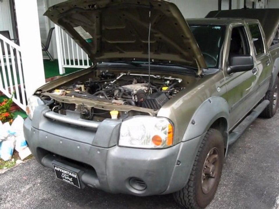 2002 Nissan Frontier Crew Cab XE 4x4 Off Road For Sale! Used Vehicle.