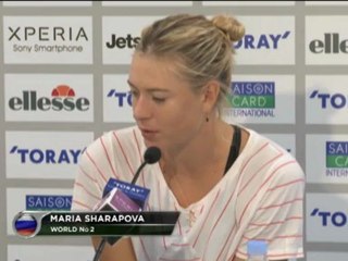 Divers - Sharapova : "Gagner Roland-Garros, un accomplissement incroyable"
