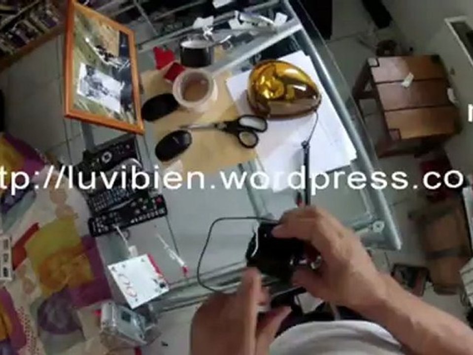 une battterie de 12 volt quelques-unes des choses de ma création