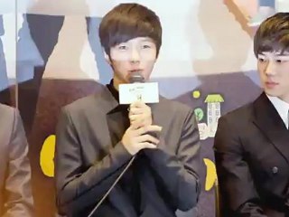Myung Soo 26/09/2012 Conferencia de Prensa de “What is Mom”