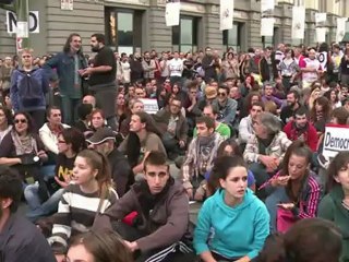 Madri sob protestos pelo segundo dia