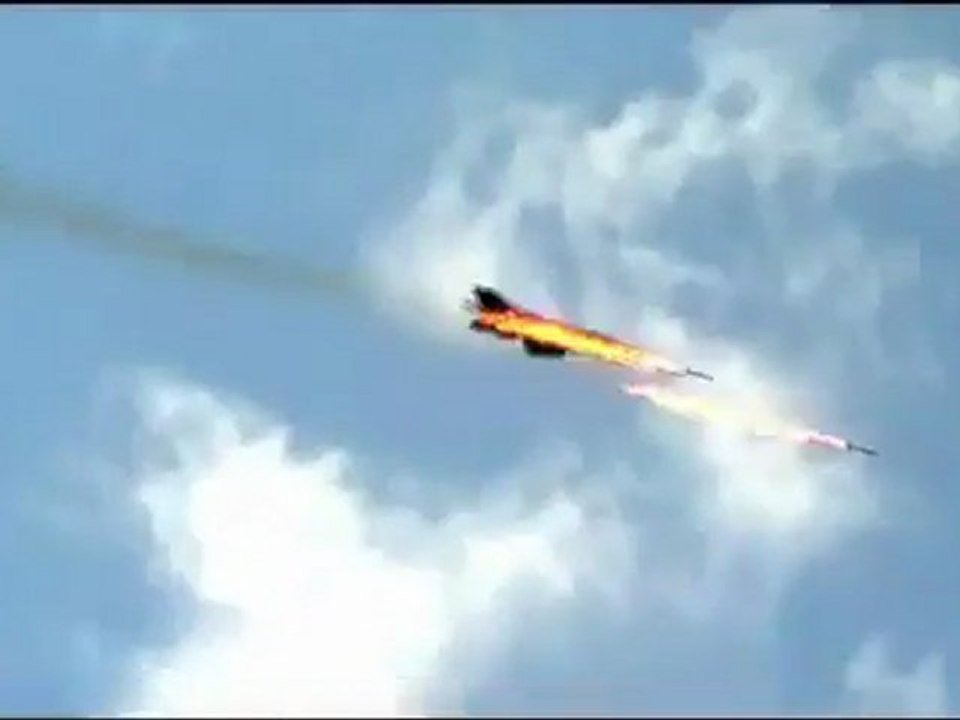 Syrian Mig-21 Missiles vs Rebels