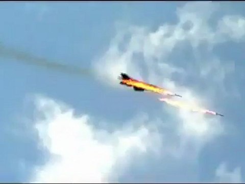 Syrian Mig-21 Missiles vs Rebels